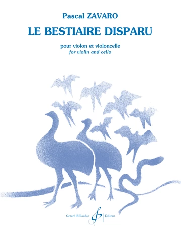 Le Bestiaire disparu Visuell